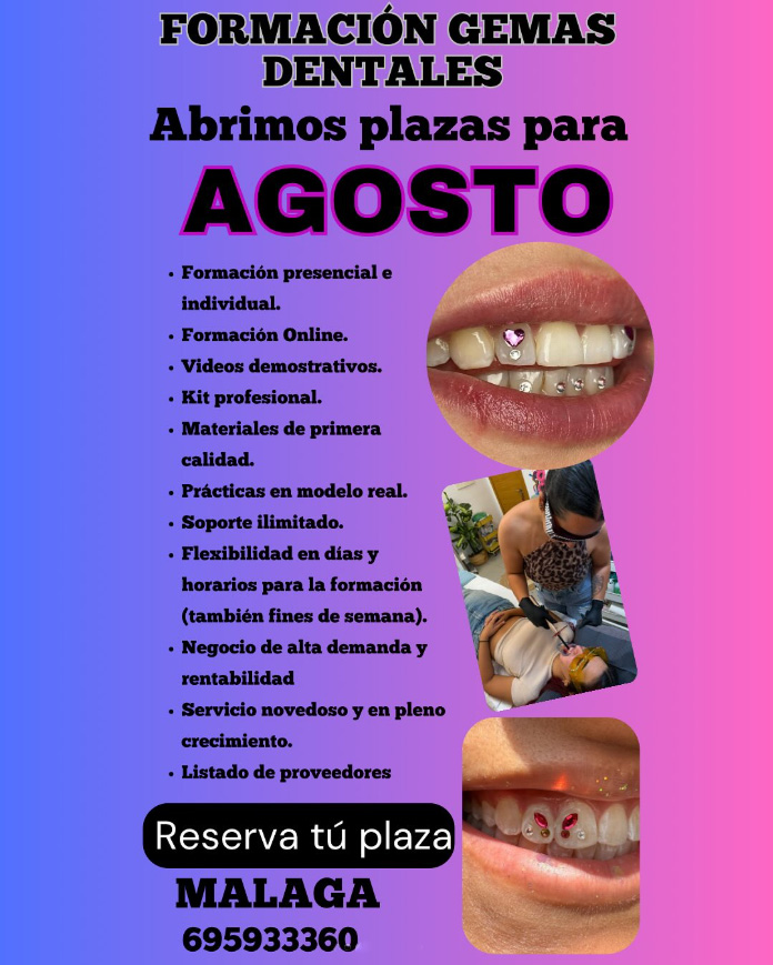 Formación Gemas Dentales Abrimos Plazas para Agosto 2025