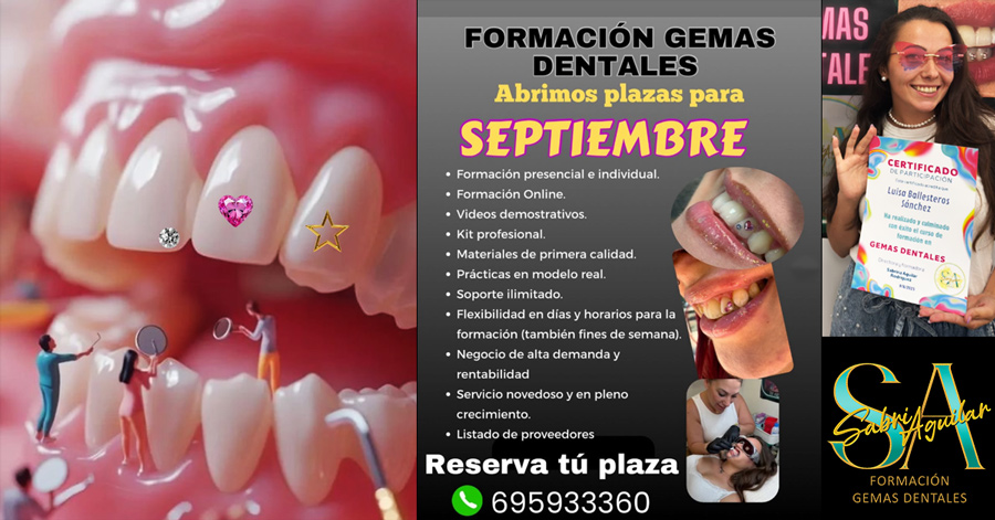 Guía Completa 2025 - Cómo Iniciar tu Negocio de Gemas Dentales y Ser una Profesional de Éxito